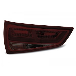LAMPY AUDI A1 2010- Red/Black LED BAR - diodowe LDAUC9