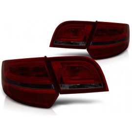 Lampy tył Audi A3 8P Sportback Smoked Red LED diodowe 05-08 LDAUA8