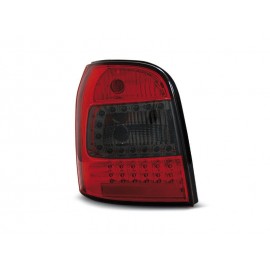 Audi A4 B5 Avant 94-01 RED SMOKE LED - Czerwone Dymione Diodowe LDAU94