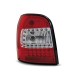 Lampy tył Audi A4 B5 Avant RED WHITE LED - Czerwono-Białe Diodowe LDAU93