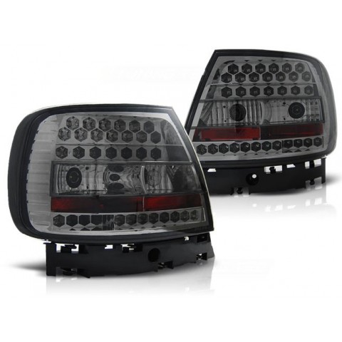 Lampy tył Audi A4 B5 Sedan - BLACK Smoked LED - Diodowe LDAUB4