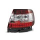 Lampy tył Audi A4 B5 Sedan - Red/White LED - Diodowe LDAU25