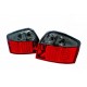 Lampy tył Audi A4 B6 8E Sedan - Red / Black LED Clear diodowe LDAU80