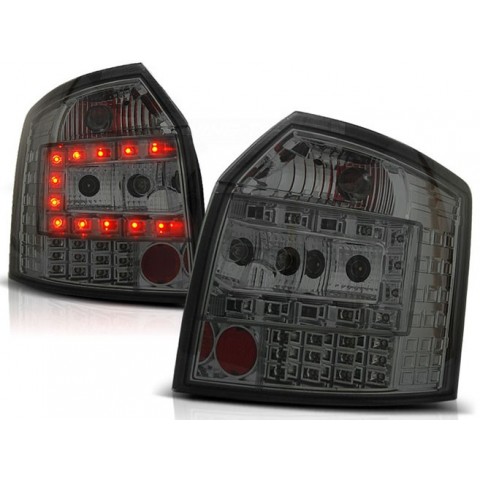 Lampy tył Audi A4 B6 Avant Kombi - Clear Black Led - Diodowe LDAU36
