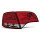Lampy tył Audi A4 B7 Avant - Red / White Led - Diodowe LDAU37