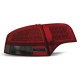 Lampy tył Audi A4 B7 Sedan - Clear Red/Black Led - Diodowe LDAU54