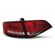 Lampy tył Audi A4 B8 Sedan - RED WHITE LED BAR - Diodowe LDAU97