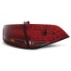 Lampy tył Audi A4 B8 Sedan - Smoked Red LED - Diodowe LDAU89