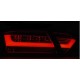 Lampy tył AUDI A5 8T 07-11 SMOKED RED LED BAR diodowe LDAUE3