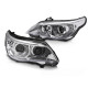 Lampy przód BMW E60 / E61 Chrom LED Ringi 3D LPBMK3