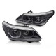 Lampy przód BMW E60 / E61 Black LED Ringi 3D LPBMK4
