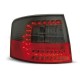 Lampy tył Audi A6 C5 Avant Red/Black LED czerwono-czarne LDAU52