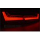Lampy tył Audi A6 C7 4G Sedan - RED / WHITE LED BAR diodowe LDAUE5