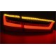 Lampy tył Audi A6 C7 4G Sedan - RED / WHITE LED BAR diodowe LDAUE5
