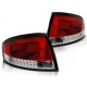 Lampy tył Audi TT 8N (1998-2006) - LED Red White - Diodowe LDAU48