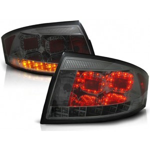 Lampy tył Audi TT 8N (1998-2006) - LED Black Smoked - Diodowe LDAU50