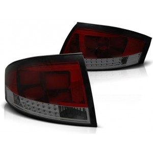 lampy tył Audi TT 8N (1998-2006) - LED Red Smoked - Diodowe LDAU49