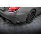 Splittery tylne Street Pro + Flapsy - Mercedes C63 AMG W205 S205 FL Sedan Kombi