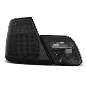 BMW E46 Coupe 99-03 Smoked BLACK Led - dymione diodowe LDBM71 DEPO