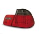 Lampy tył BMW E46 Sedan 01-05 Clear Red/Black Led diodowe LDBM79