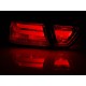 Lampy przód BMW E90 05-08 Red/White Led BAR Diodowe LDBMC7