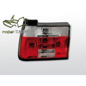 VW Jetta 2 clearglass RED / WHITE LTVW28