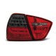Lampy przód BMW E90 05-08 Red/Black Led BAR Diodowe LDBMC6