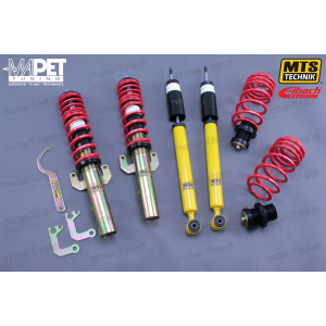 Skoda Rapid - Zawieszenie gwintowane MTS Technik BLACK GOLD EDITION