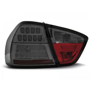 BMW E90 Smoked Black Led BAR Diodowe LDBM75