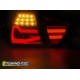 Lampy tył BMW E90 05-08 Red/White Led BAR Diodowe LDBMF5