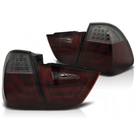 Lampy tył BMW E91 09-11 Smoked Red Led BAR Diodowe LDBMC0