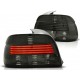 Lampy tył BMW E39 Sedan 00-03 SMOKED BLACK LED - dymione diodowe LDBM65