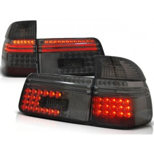 Lampy tył BMW E39 Touring Kombi CLEAR BLACK LED diodowe LDBM57