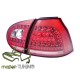 VW Golf 5 clearglass LED RED / WHITE diodowe LDVW69