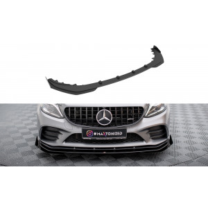 Splitter zderzaka Street Pro + Flaps - Mercedes-AMG C43 Coupe C205 Facelift