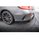 Splittery Boczne Tył Street Pro + Flaps - Mercedes-AMG C43 Coupe C205 FL