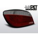 Lampy tył BMW E60 LCI 07-10 Smoked Red Led BAR Diodowe LDBMD7