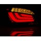 Lampy tył BMW E60 LCI 07-10 Red/White Led BAR Diodowe LDBMD6