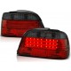 Lampy tył BMW E38 Clear White Red/Black Led Diodowe LDBM45