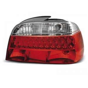 BMW E38 Sedan Clear Red/White Led Diodowe LDBM06