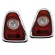 Lampy tył MINI COOPER R56 / R57 - RED WHITE LED BAR diodowe LDMC02
