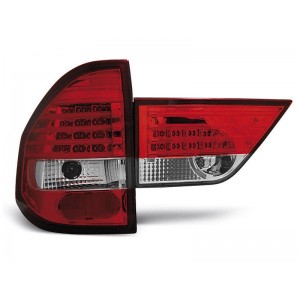BMW X3 Clear Red/White Led Diodowe LDBM47