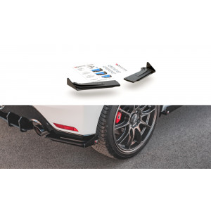 Splittery boczne tylnego zderzaka Street Pro + Flapsy - Toyota GR Yaris Mk4