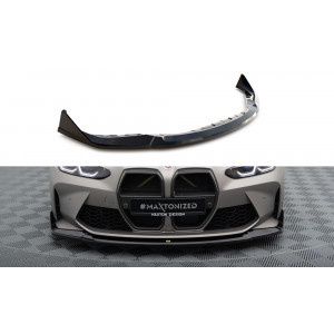 Splitter / dokładka zderzaka przód (v.4) - BMW M3 G80 / M4 G82 - CSL Look