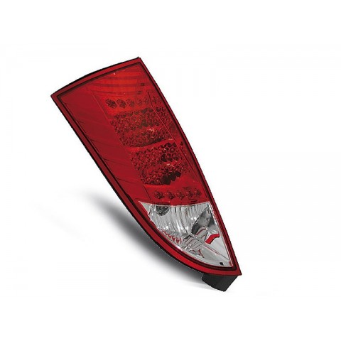 Ford Focus 1 - clearglass red/white LED - diodowe LDFO04