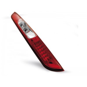 Ford Focus 2 04-08 clearglass LED red/white- diodowe LDFO07