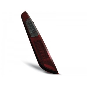 Ford Focus 2 04-08 smoked red LED - diodowe LDFO28