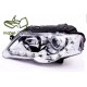 Lampy przód VW Passat B6 3C - CHROM LED - diodowe DEPO LPVWE0