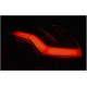 Lampy tył FORD FOCUS 3 HB 11-14 RED SMOKED LED BAR diodowe LDFO53