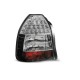 Honda Civic Hatchback - clearglass LED Black Chrom 95-01 3d LDHO09